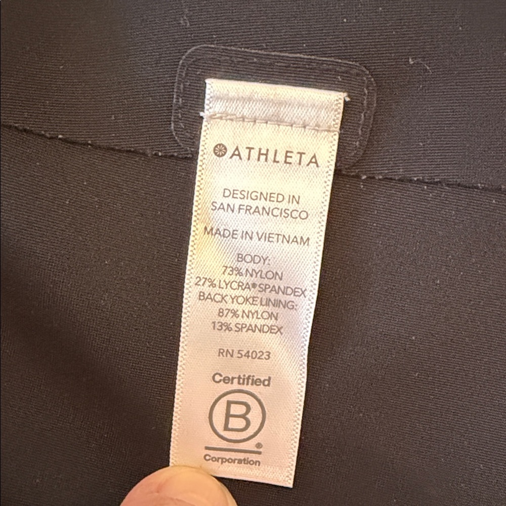Black Athleta Interstellar Women's Blazer - Picture 8 of 14